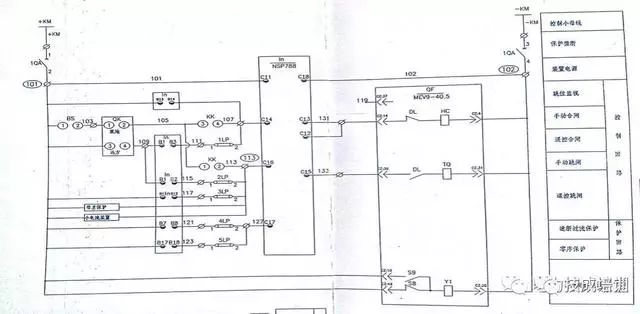 高壓開關(guān)柜二次圖閱讀說明，電氣人員必須閱讀該圖~