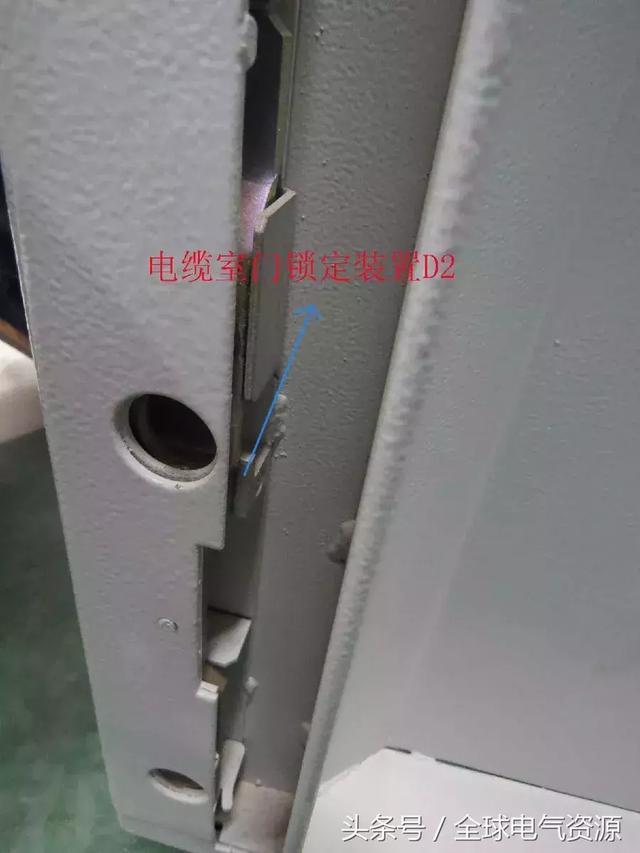 ABB高壓開關(guān)柜 5機械鎖細節(jié)，建議收藏！