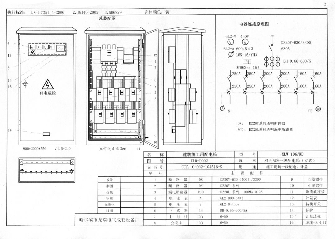 施工現(xiàn)場臨時用電配電箱(機柜)標準化配置圖集！