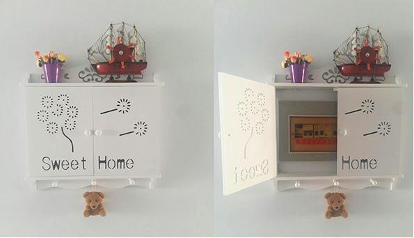 這么聰明的一個(gè)隱藏配電箱的好方法，你明白了嗎？