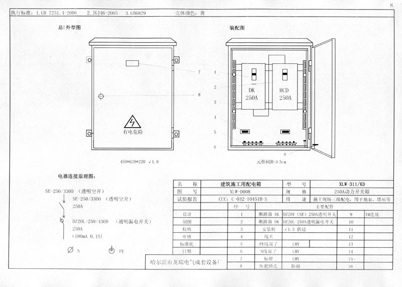 施工現(xiàn)場臨時用電配電箱(機柜)標準化配置圖集，只有這一個！